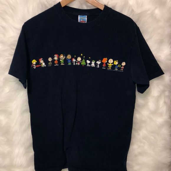 Peanuts Other - Vintage peanuts Christmas tee